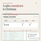 Christmas Holiday Budget Planner – Excel & Google Sheets