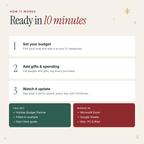 Christmas Holiday Budget Planner – Excel & Google Sheets